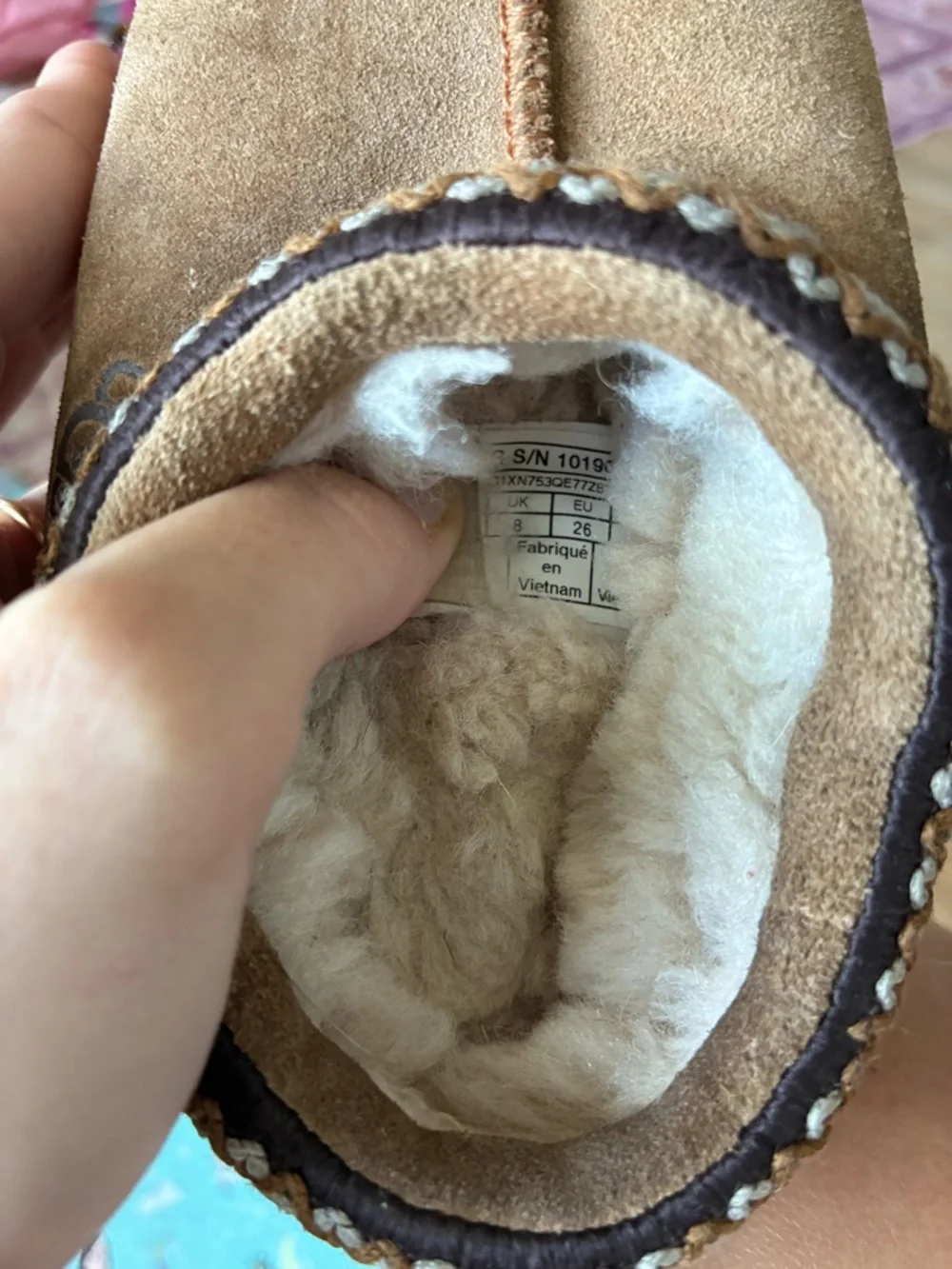 UGG soft suede